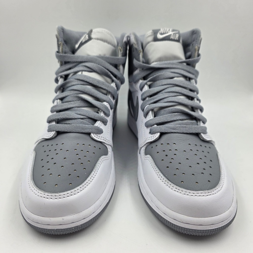 Nike Air Jordan 1 Retro High OG Stealth White Grey 555088-037 Mens Size 8 - Picture 2 of 10